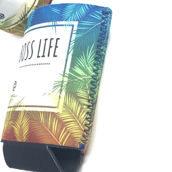 20 BOSS LIFE koozie Palm tree / business promoter - Picture 6 of 8